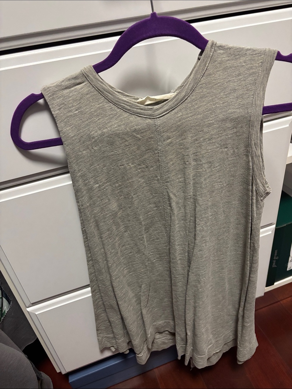Wilt Women's Tank Top in Light Gray